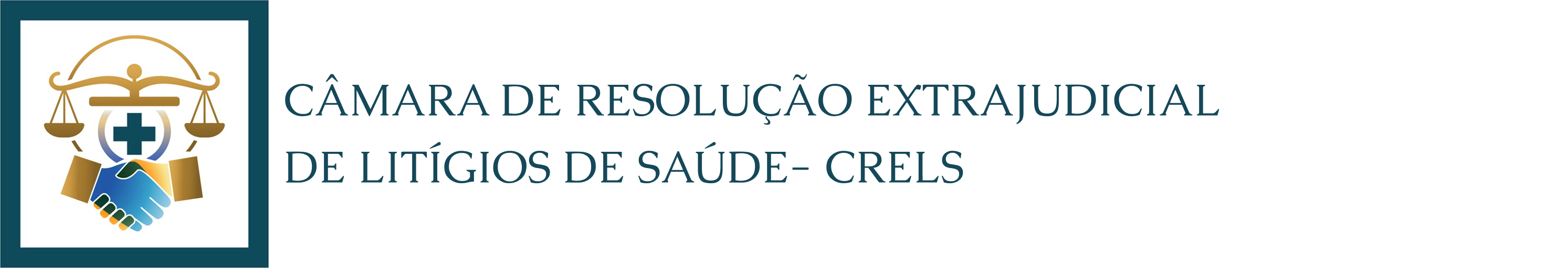 Logo da Câmara de Resolução Extrajudicial de Litígios de Saúde